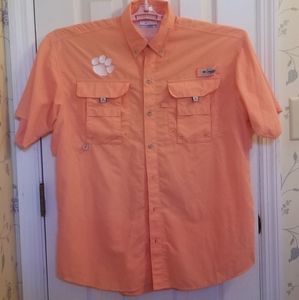 Columbia Clemson Tigers Omni-Shade Shirt